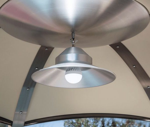 Aluminium Shade & Magic Bulb